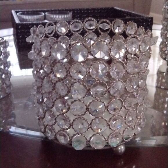 Crystal Candle Holder  - Picture 3 of 4